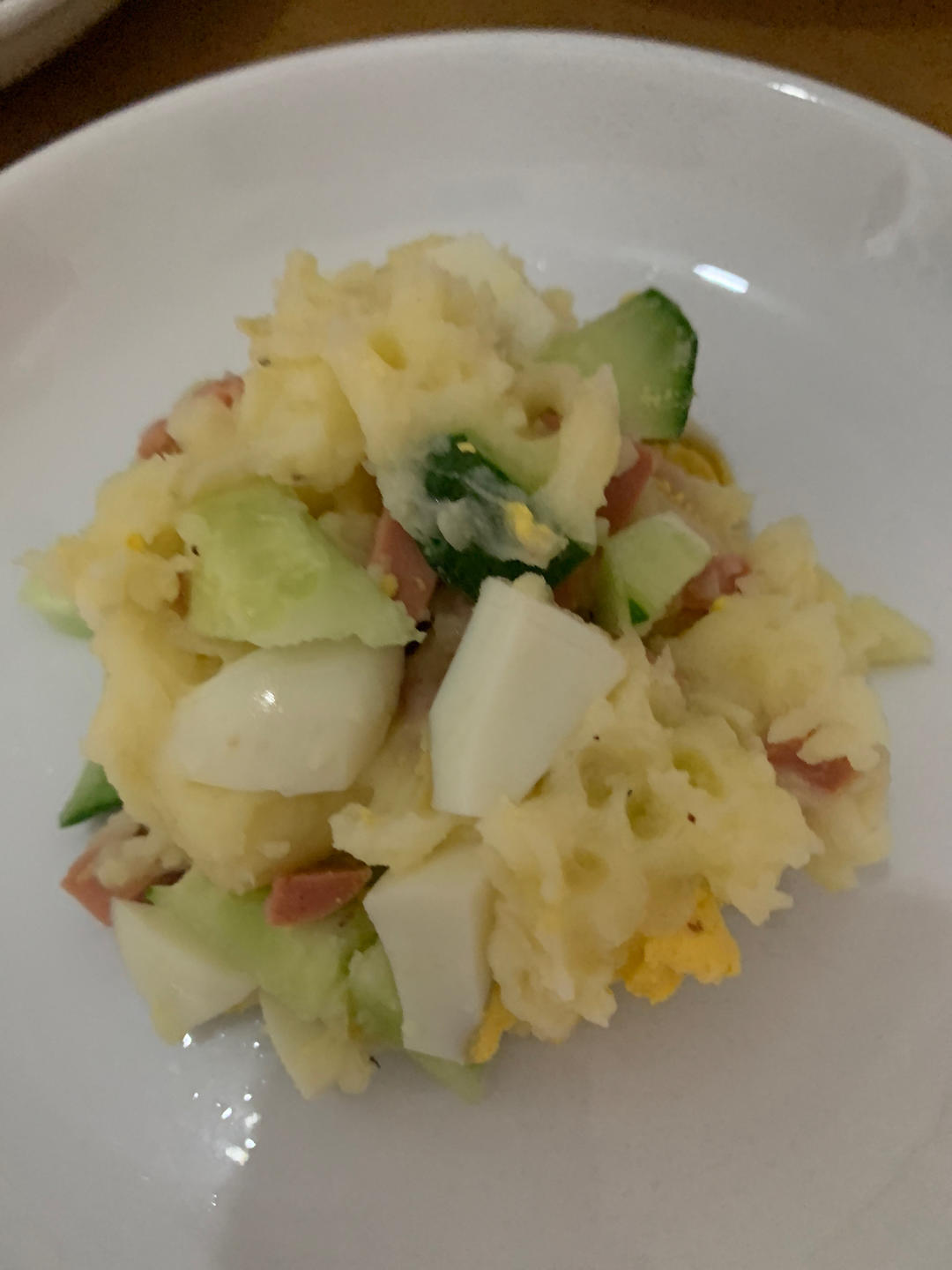 日式土豆泥沙拉（简单易学、健身代餐）