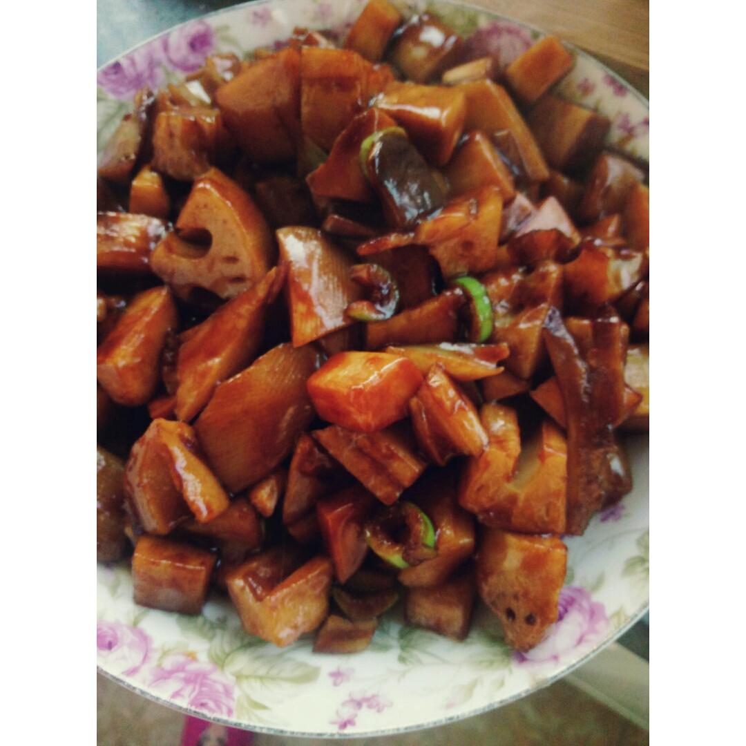 糖醋藕丁