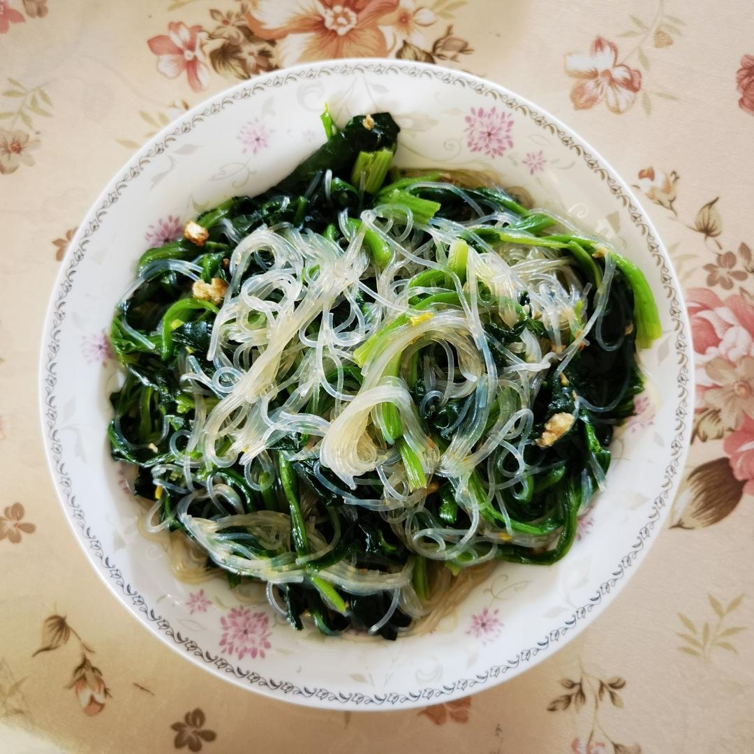 万能凉拌菜料汁（凉拌菠菜粉丝）