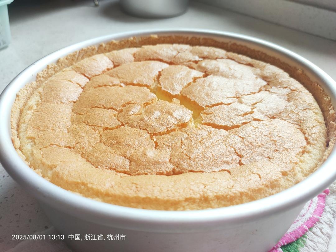 戚风蛋糕-8寸