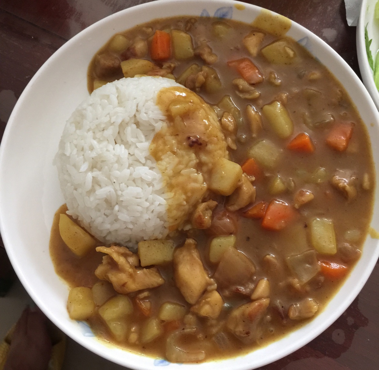 咖喱鸡饭