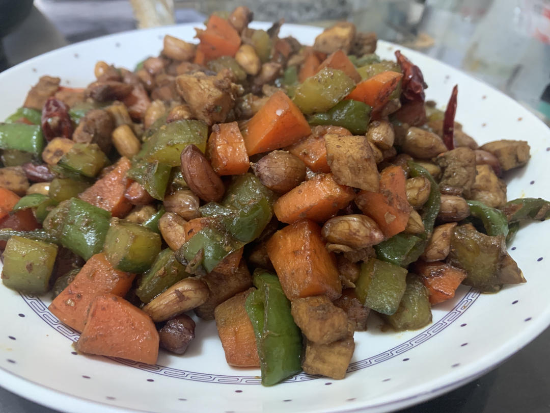 家庭改良版宫爆鸡丁