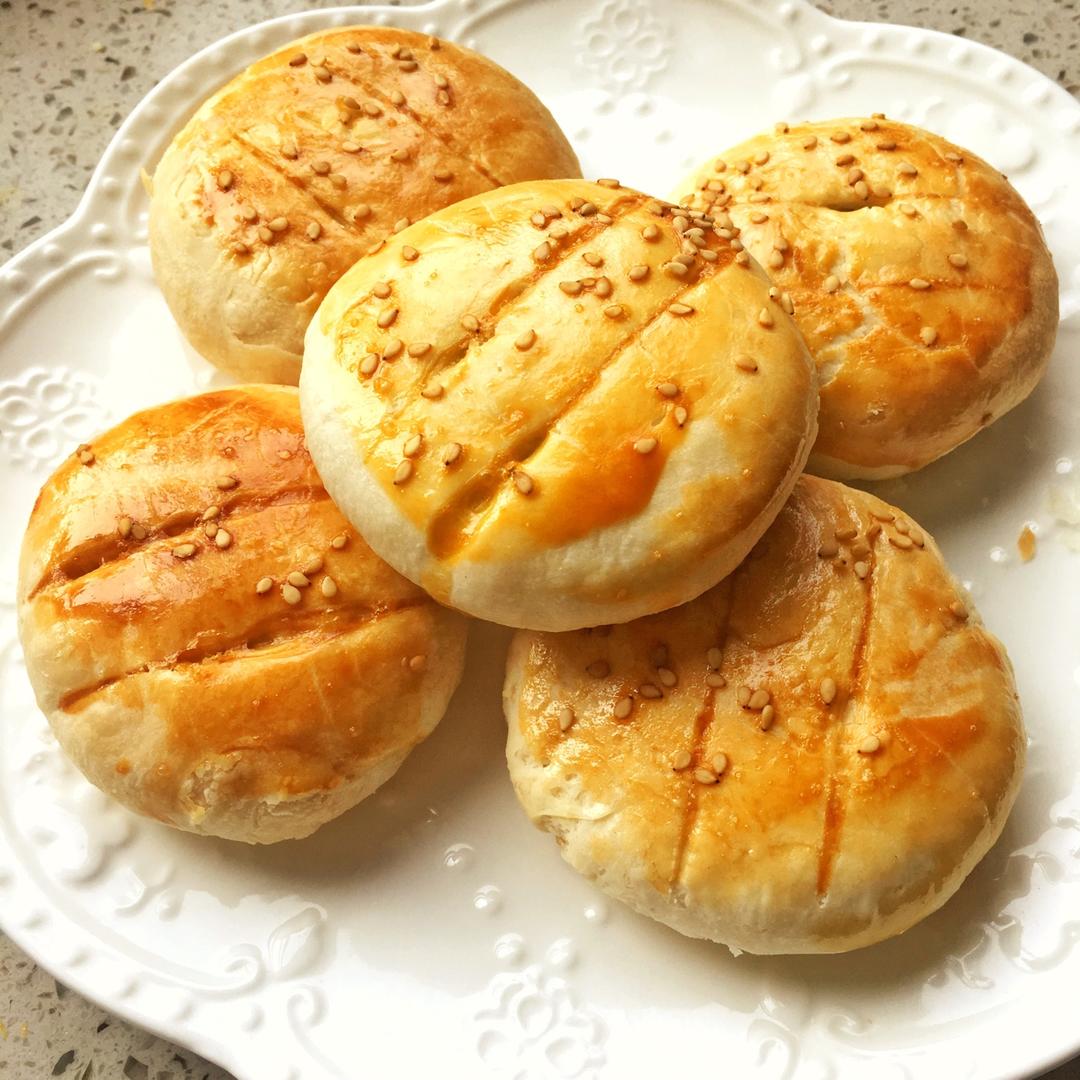 没有紫薯？那就吃红薯酥饼吧！