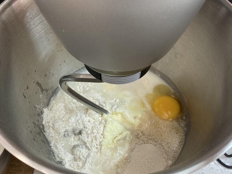 纯奶手撕吐司的做法 步骤1