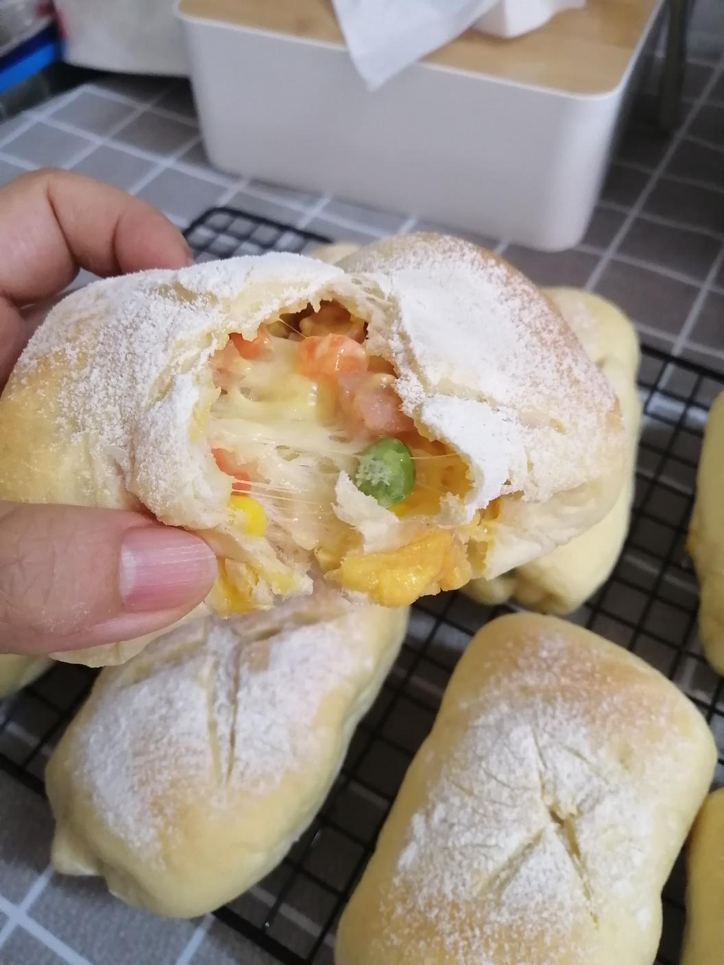 纯奶手撕吐司的做法 步骤1