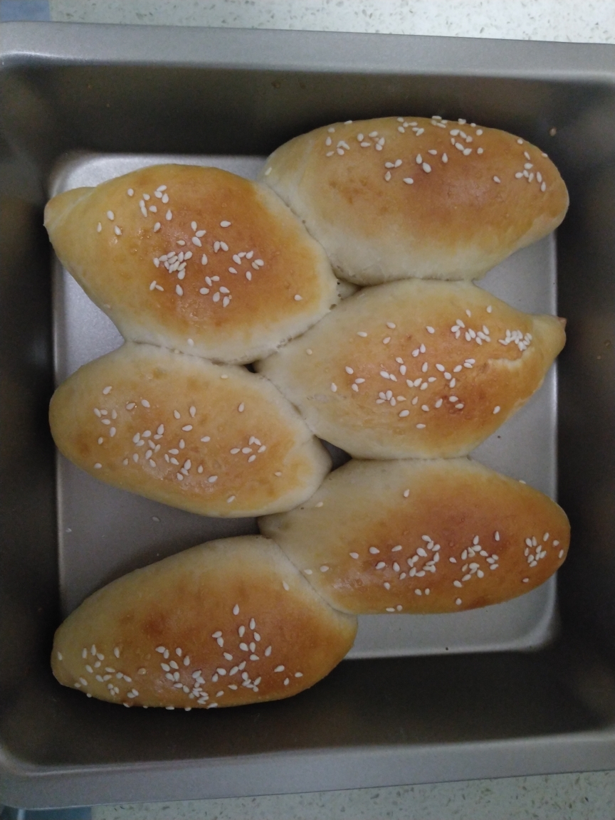 简单无油小面包（冷藏发酵）的做法 步骤1
