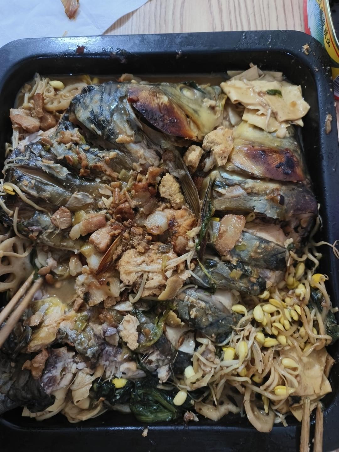 家庭版酱香烤鱼（不辣，孩子也可以吃）
