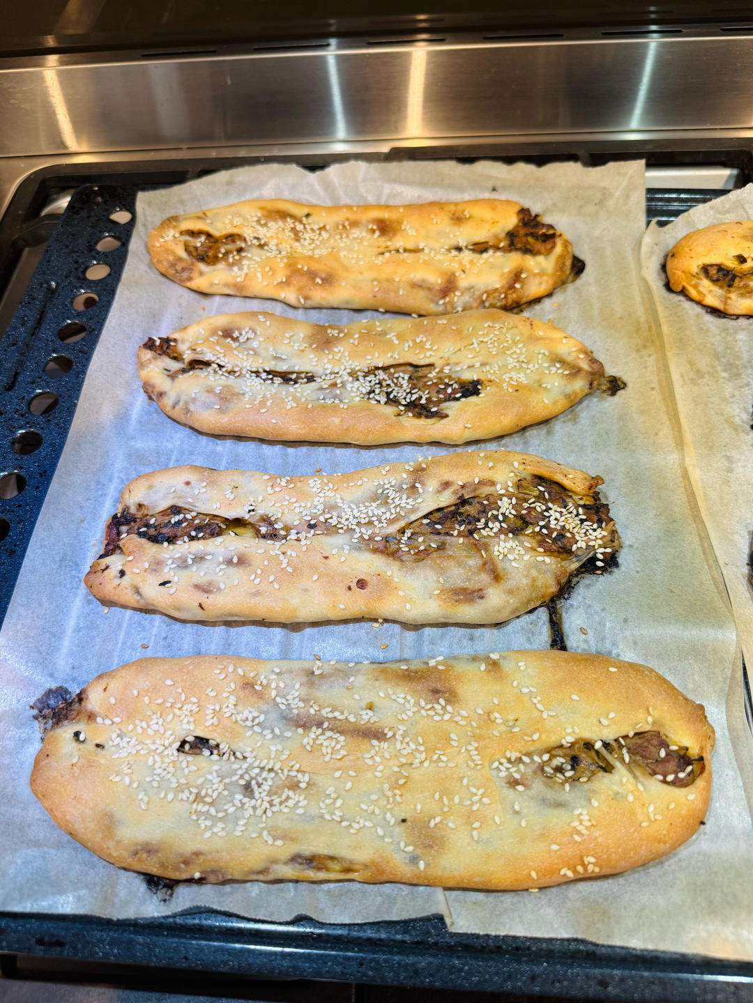 烤箱版鲜肉锅盔