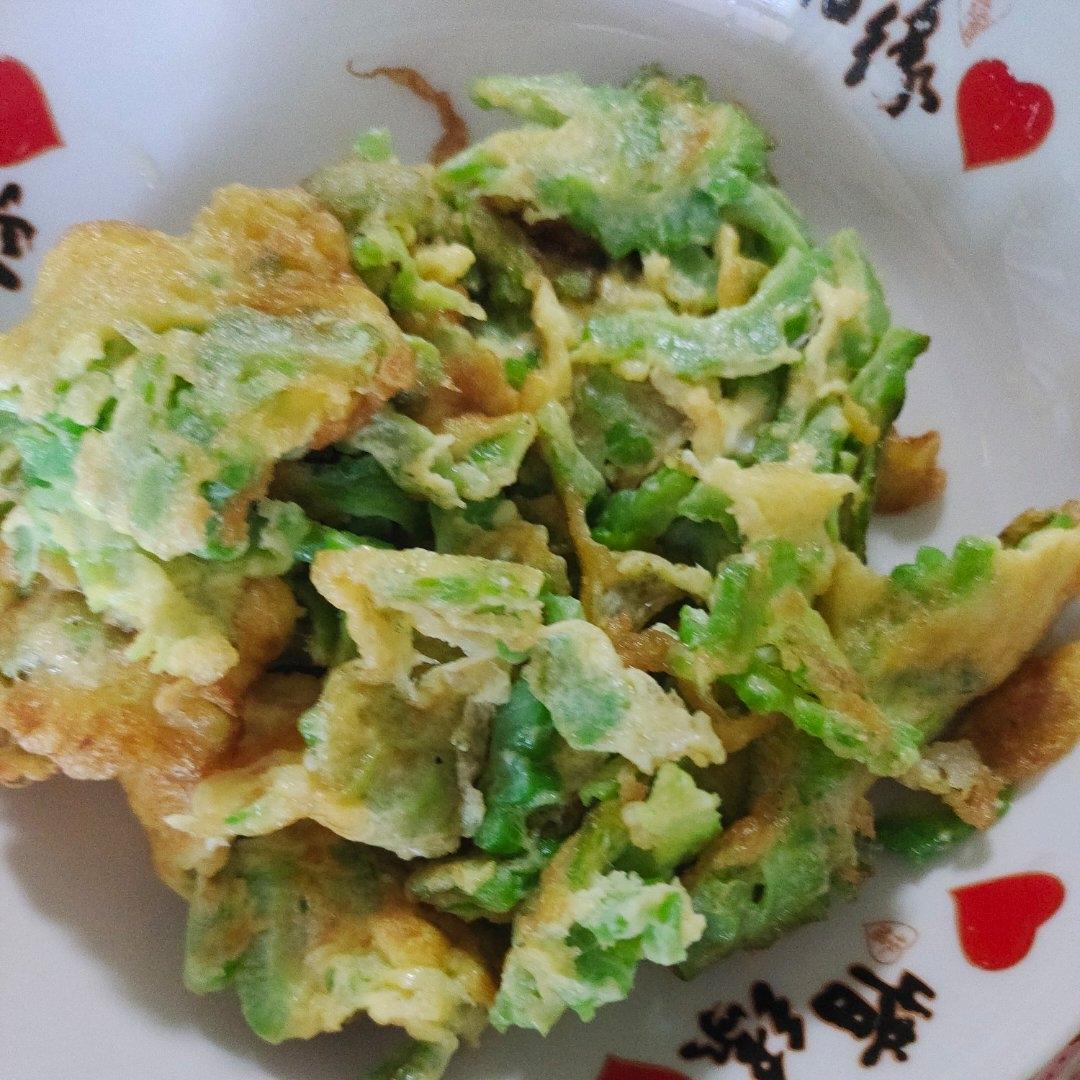 没有苦味的苦瓜炒蛋，你喜欢吃吗？
