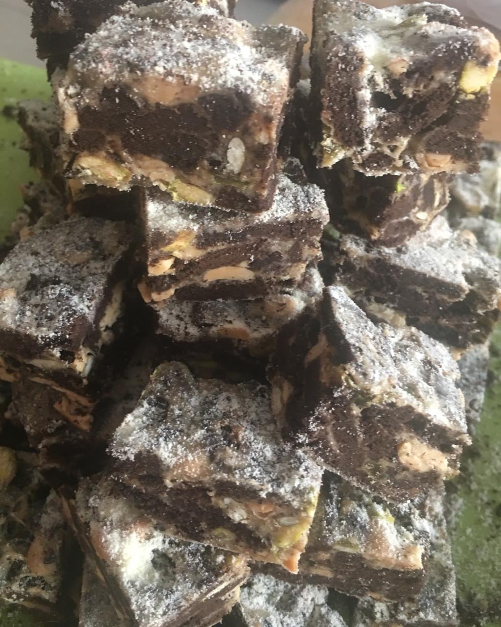 花样口味的雪花酥（12种不同口味）