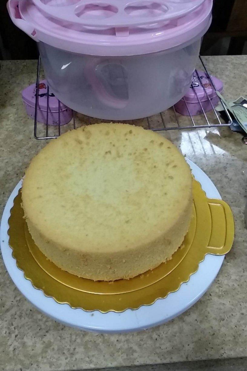 14565j29做的烤箱做蛋糕戚风蛋糕的做法