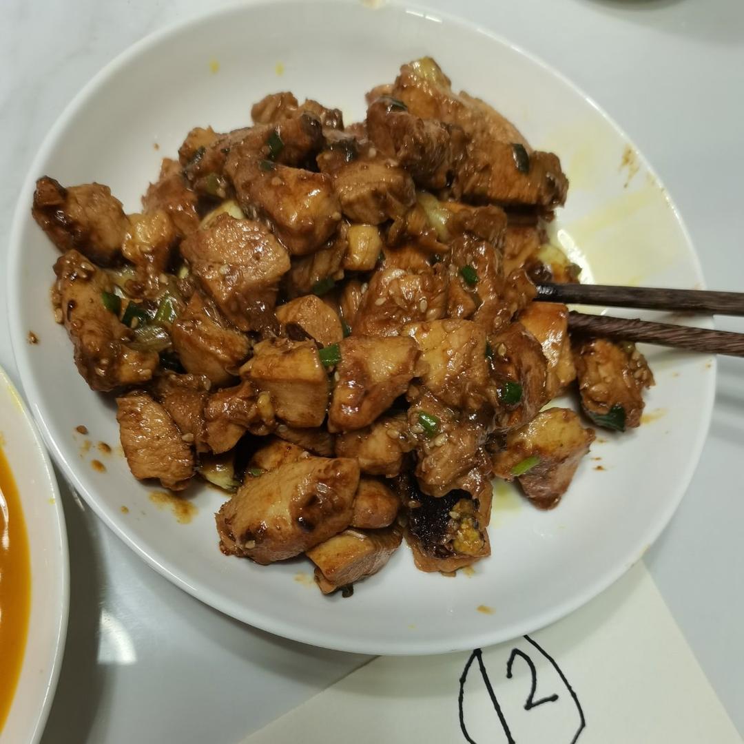 孜然蒜香鸡胸肉