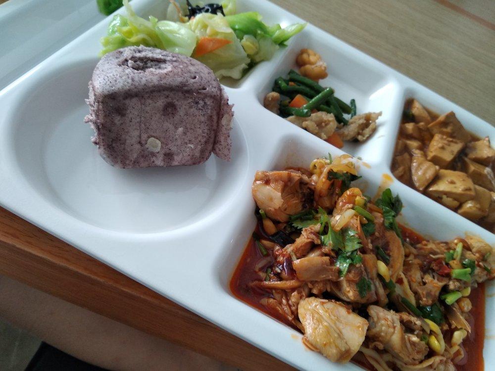 遇见美时做的员工餐