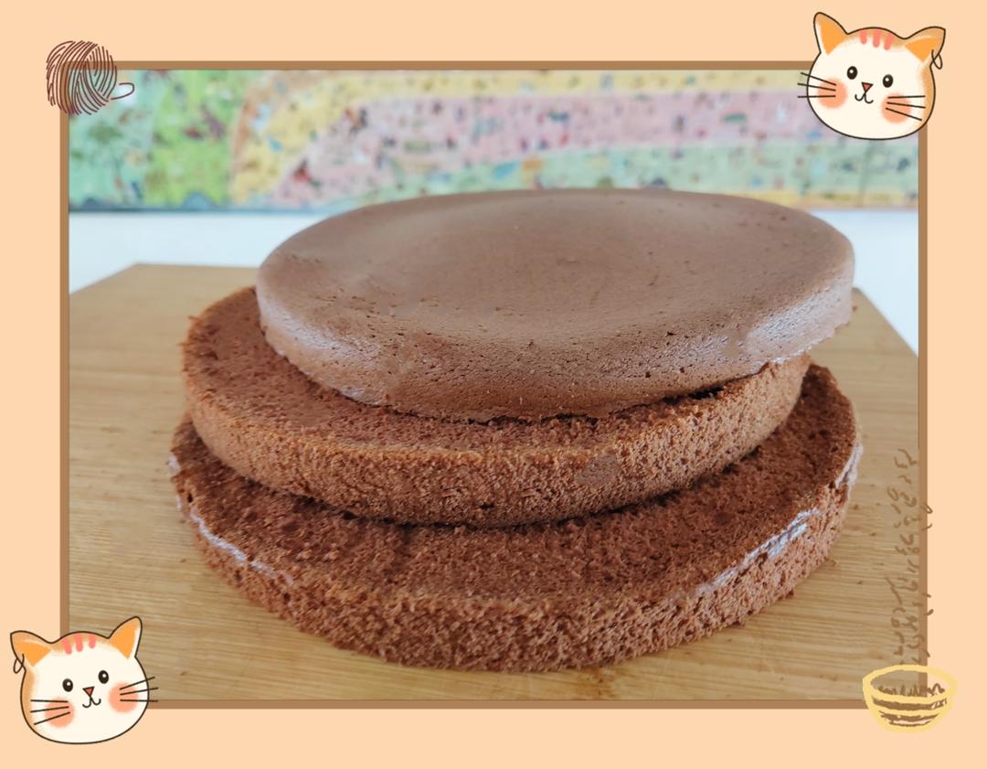 不消泡的巧克力戚风胚/「戚风及其衍生」烘焙视频蛋糕篇2