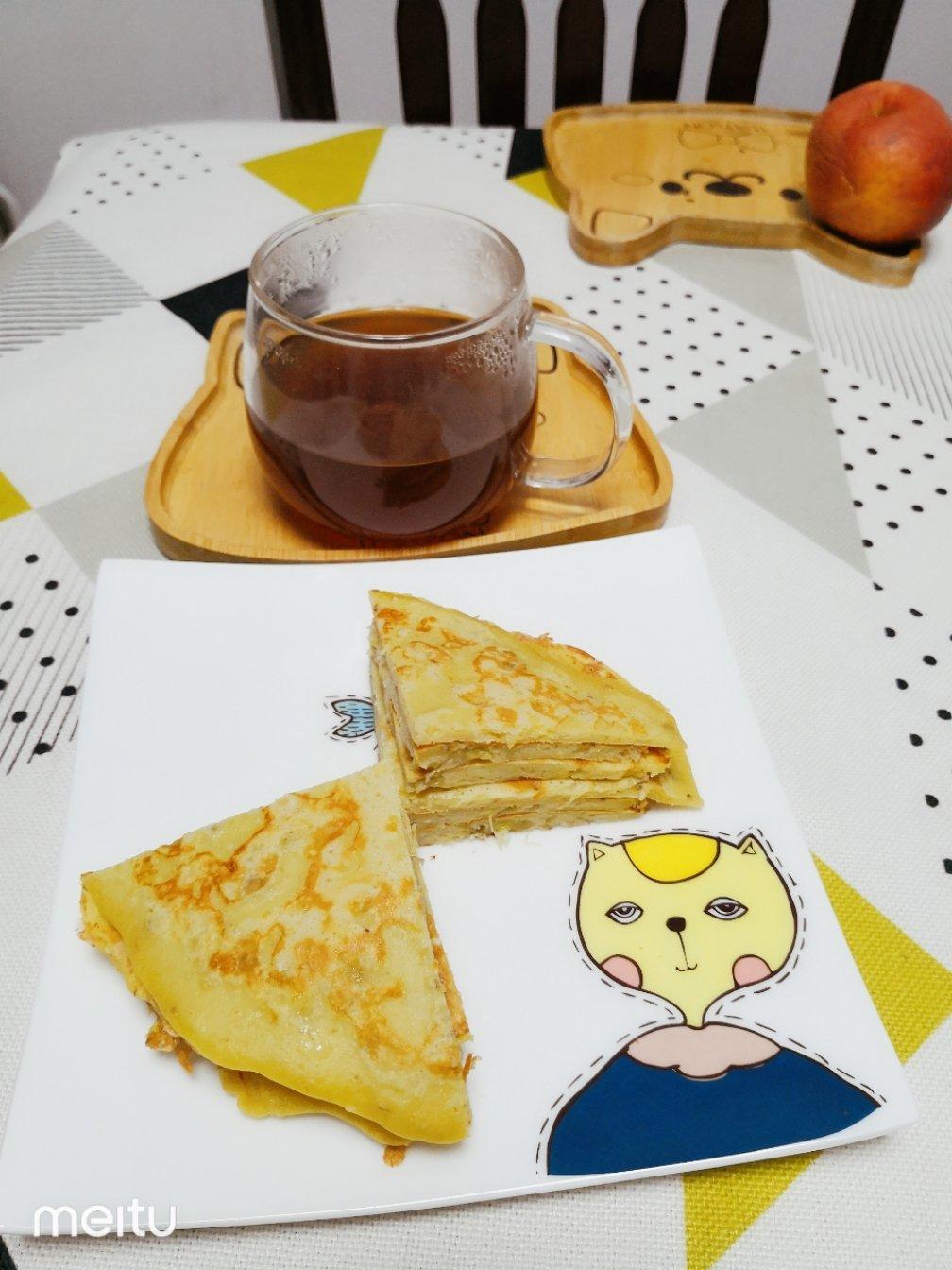 香蕉松饼