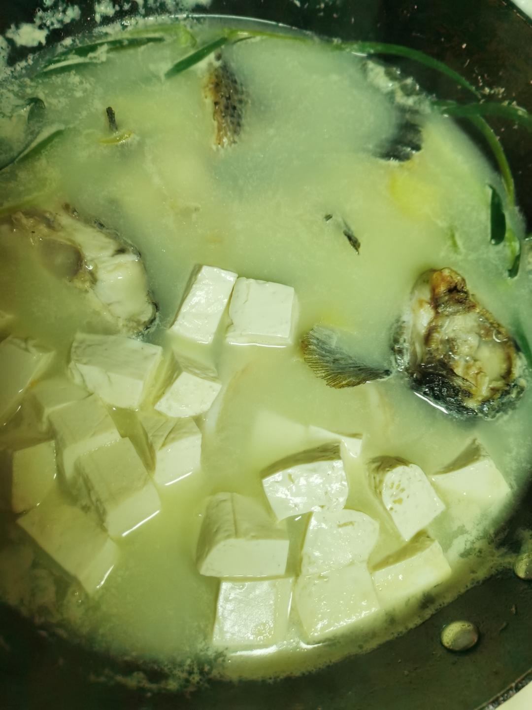 黑鱼豆腐汤