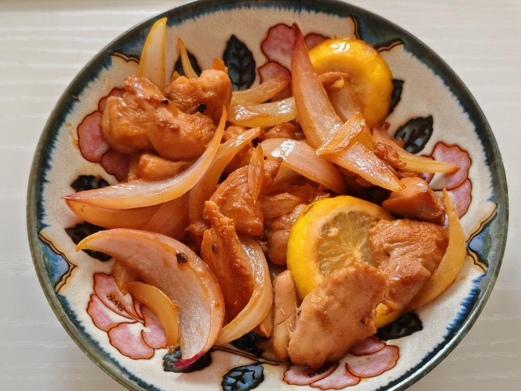 柠檬干煎鸡(转)