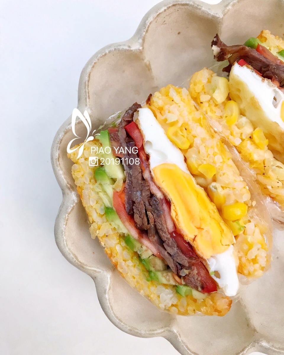 霸气芝士米汉堡🍔