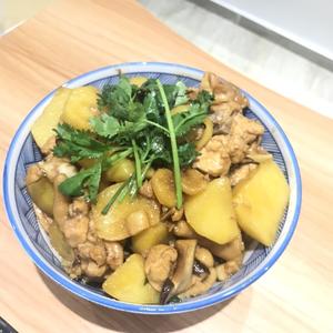 红烧土豆鸡块的做法 步骤9