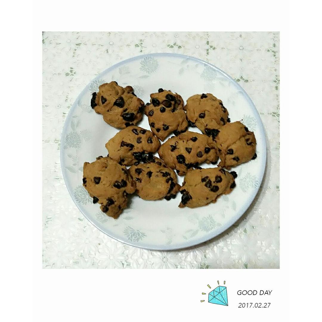 巧克力葡萄干软曲奇