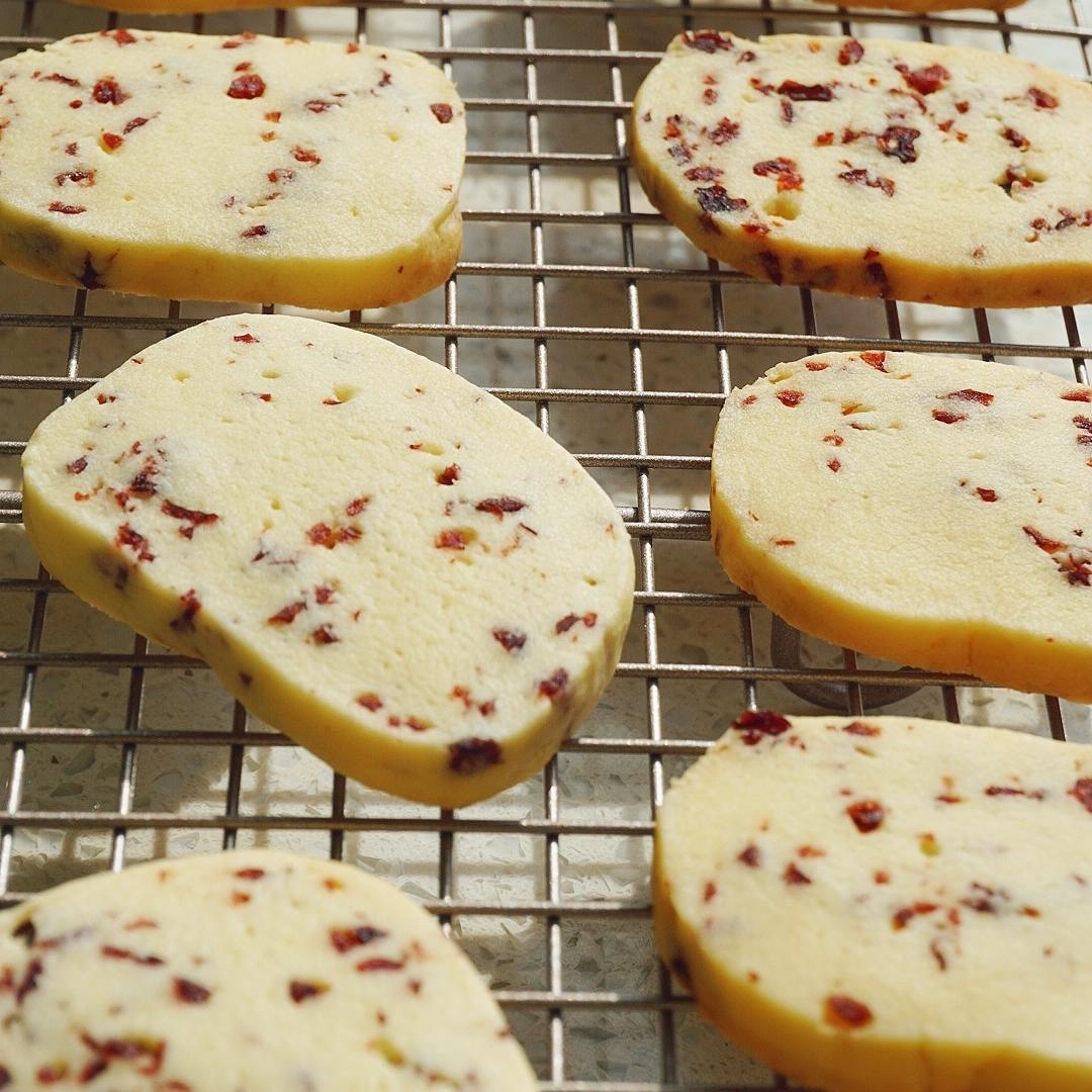 低糖少油版蔓越莓饼干