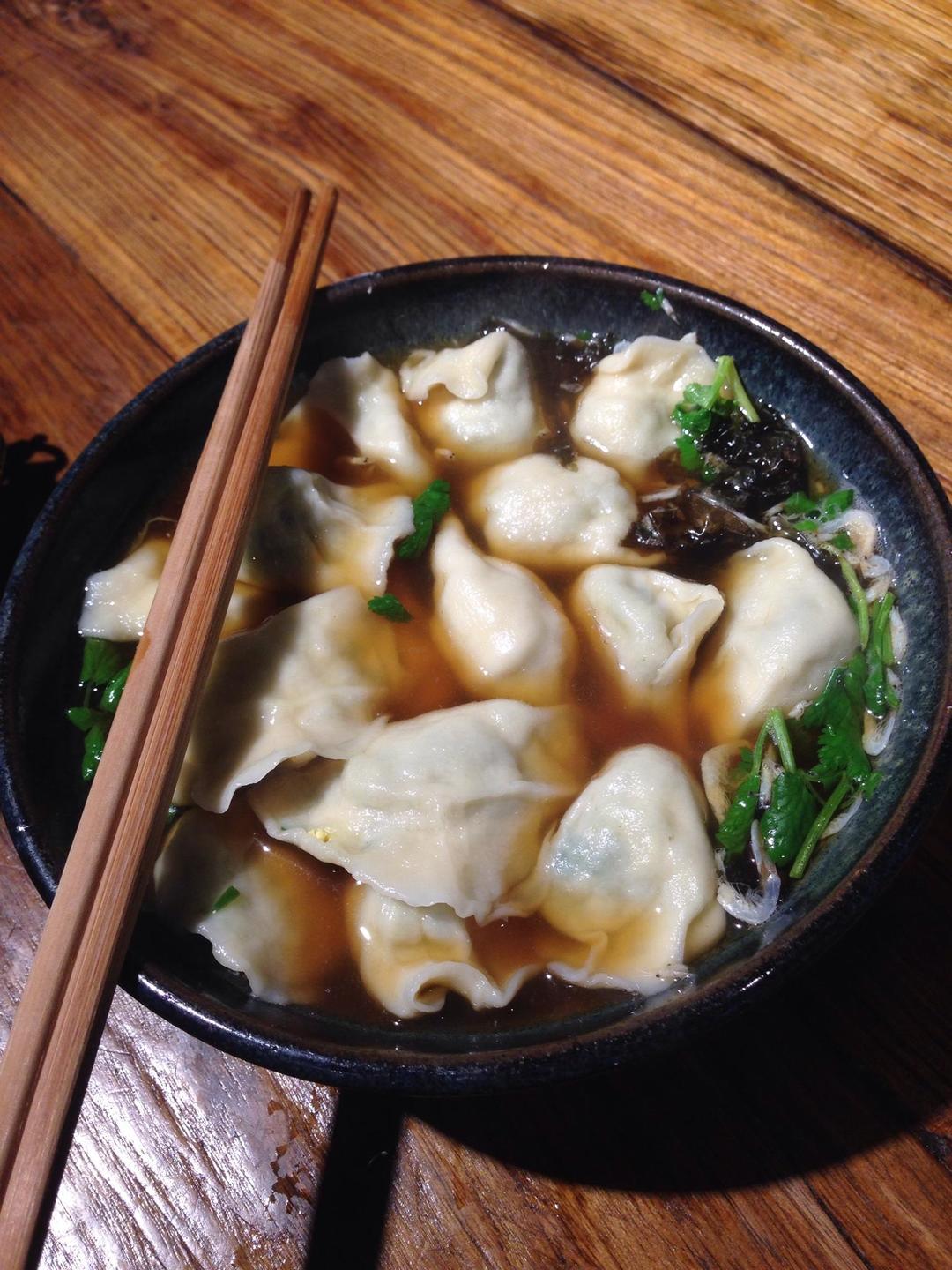 酸汤水饺的做法