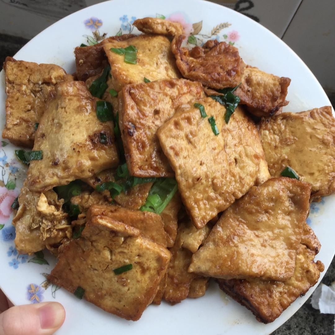 蚝油嫩豆腐
