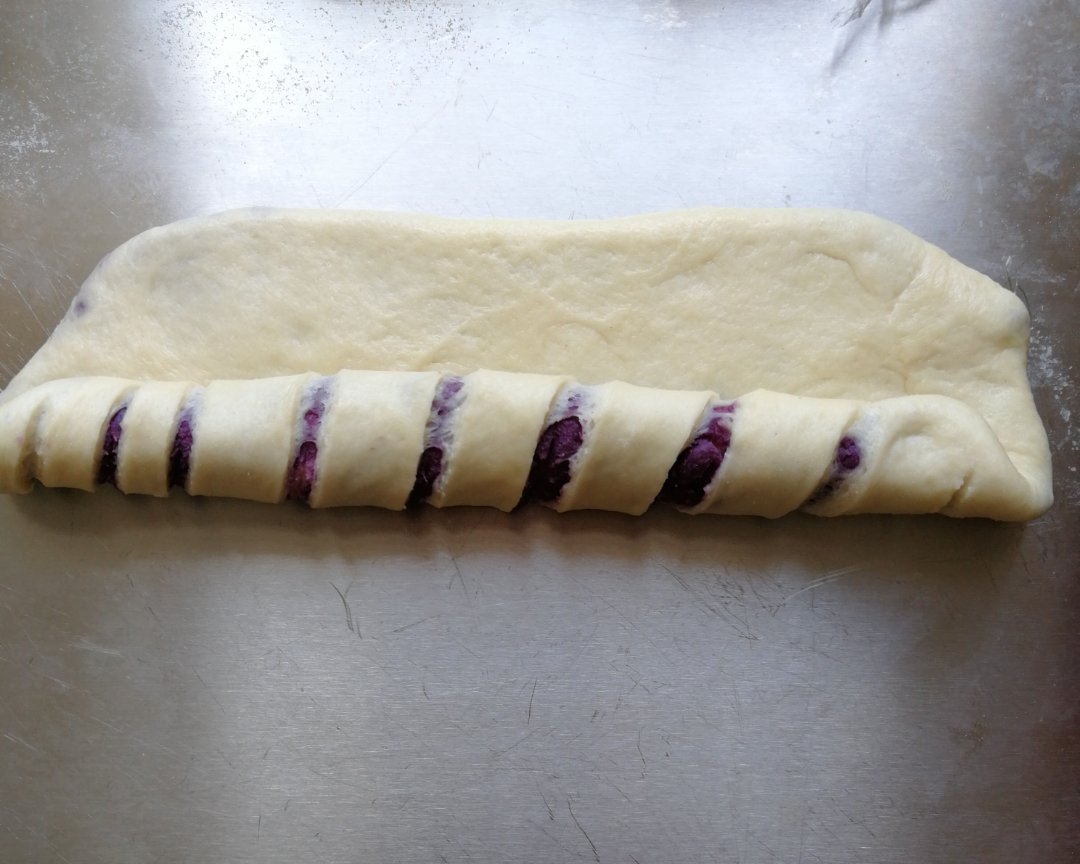 紫薯面包圈的做法 步骤17