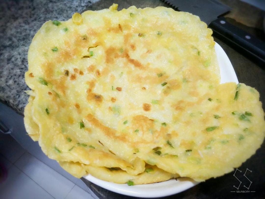 香葱鸡蛋饼