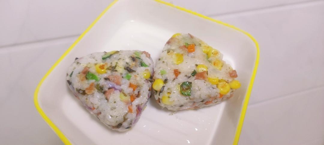 🍙三角饭团～两种吃法😋