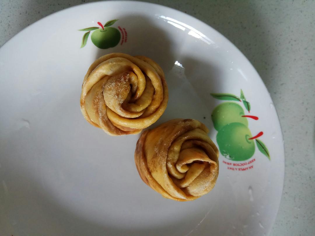 南瓜玫瑰花馒头