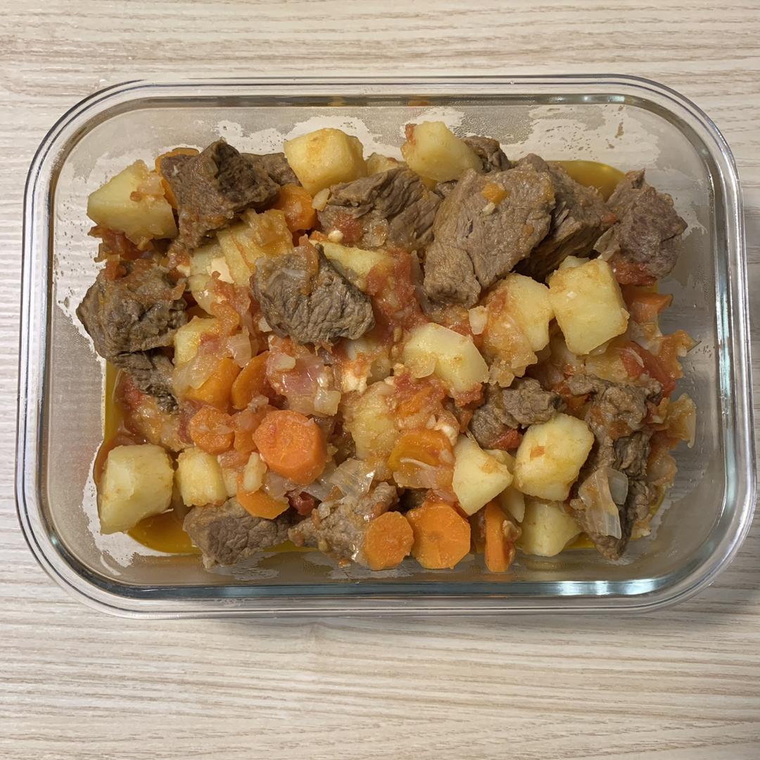 番茄土豆炖牛腩