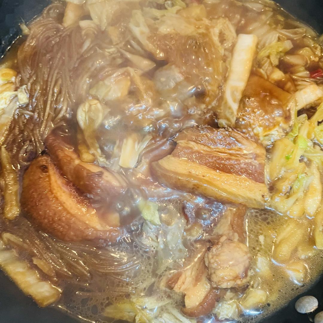 白菜粉丝炖肉（超方便）