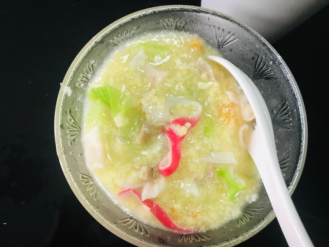 咸香小米粥