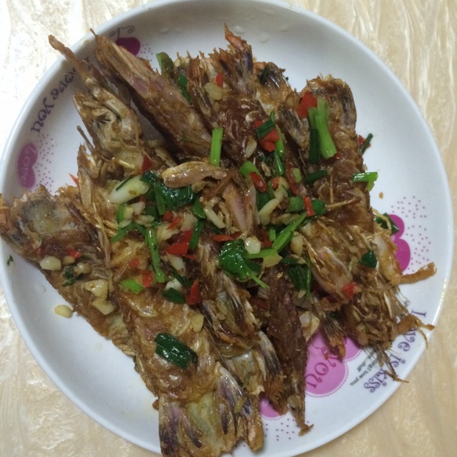 椒盐濑尿虾