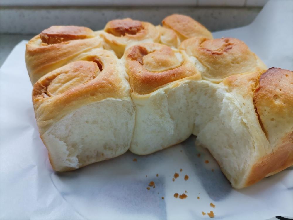 纯奶手撕吐司的做法 步骤1