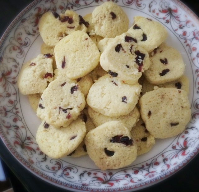 超简单蔓越莓饼干（免烤微波炉版）