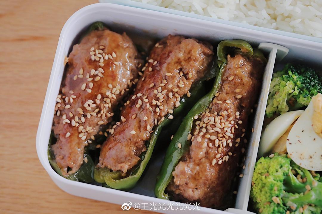 青椒酿肉的做法