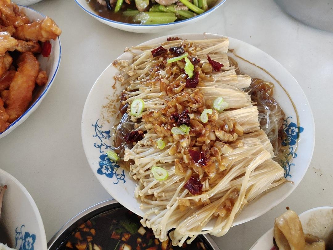 蒜蓉粉丝金针菇