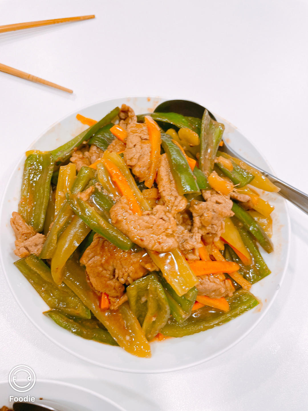 青椒炒牛肉