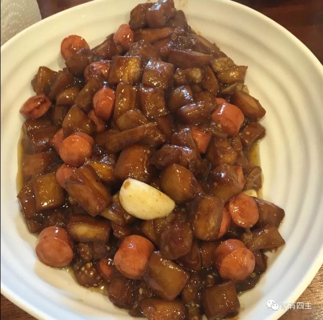法兰克福香肠溜茄丁