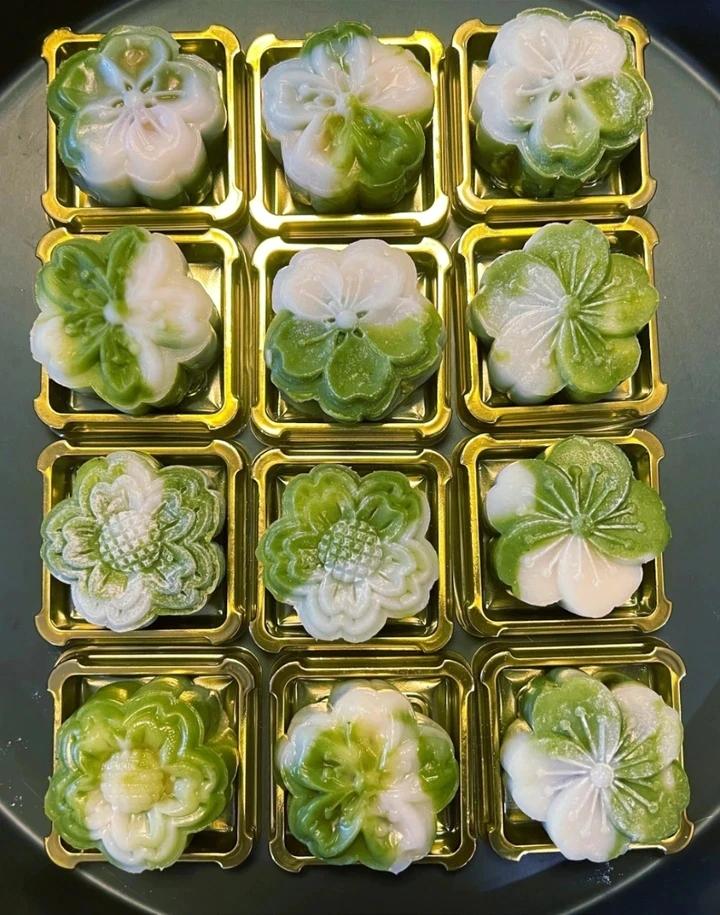 🥮高颜值｜冰皮月饼—6重口味，3天依然软糯Q弹｜快手简单美味｜无需烤箱