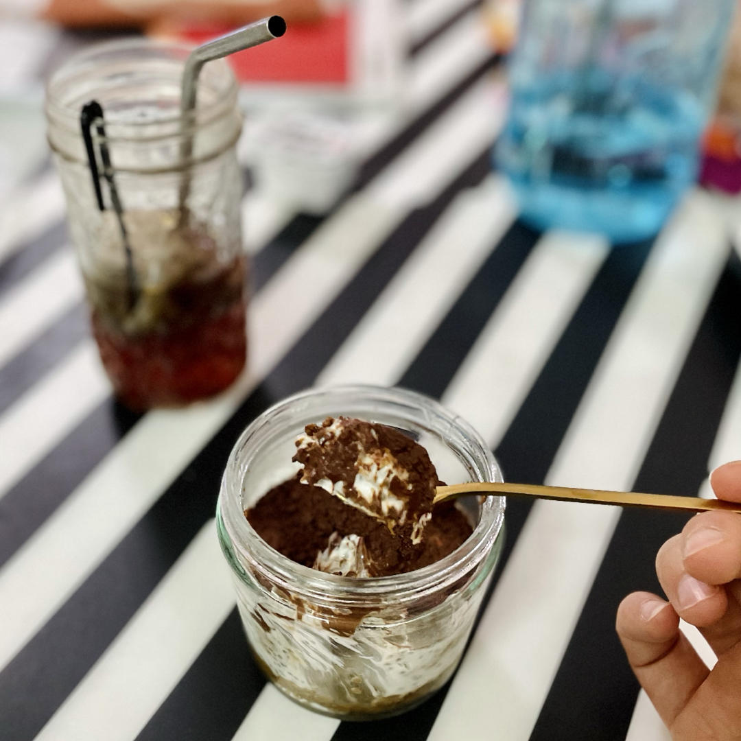 低卡超还原酒酿冻香蕉燕麦提拉米苏【健康小食】