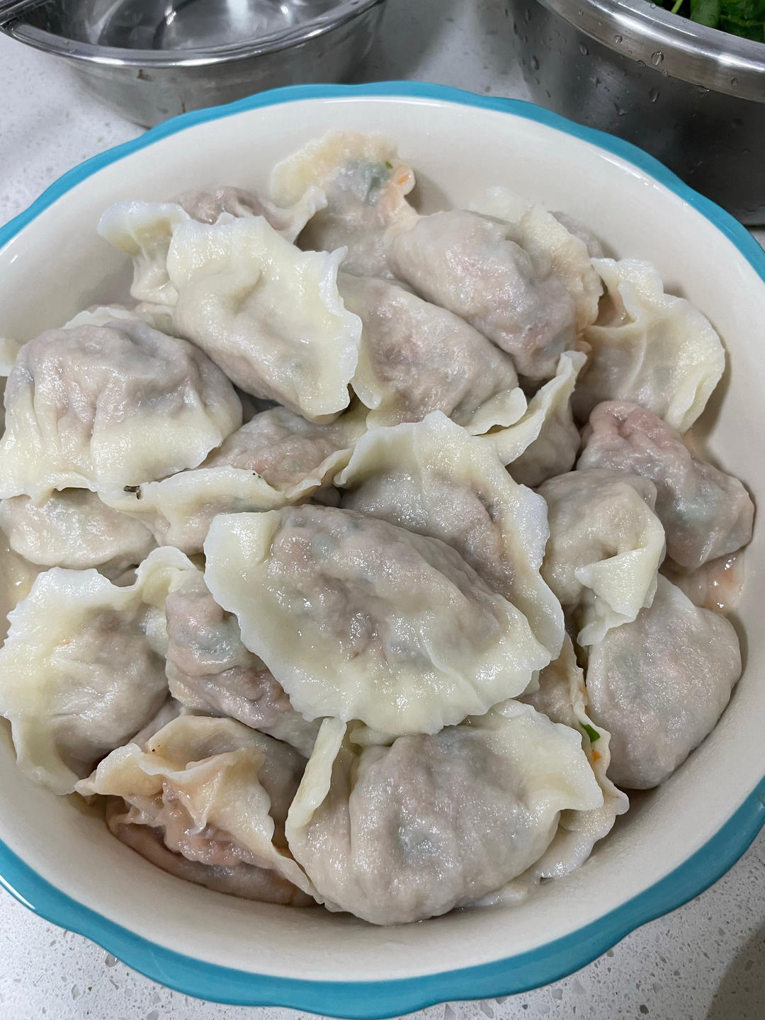 天津过年素馅水饺