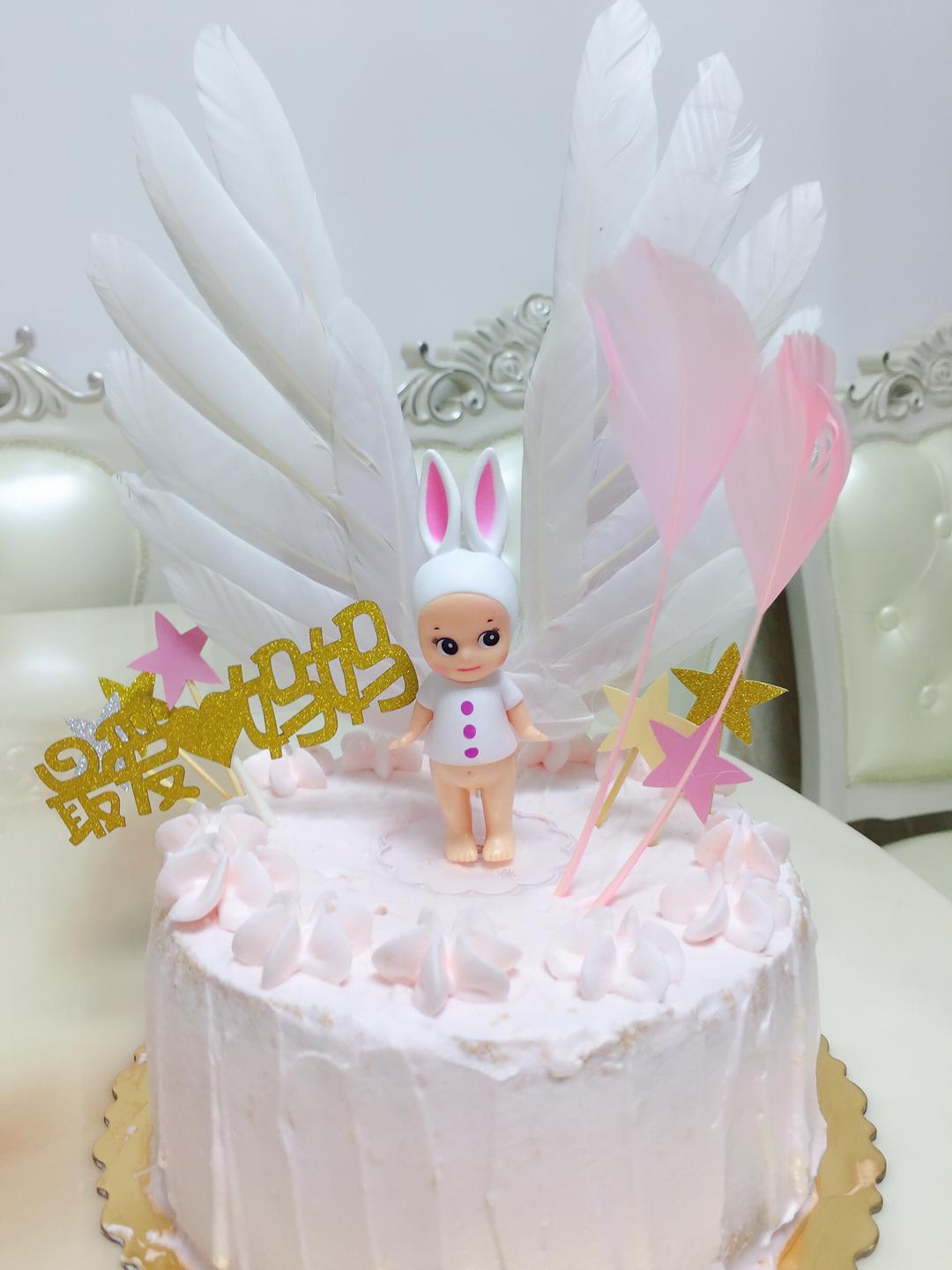 6寸戚风生日蛋糕