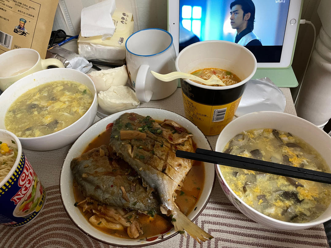 红烧金鲳鱼