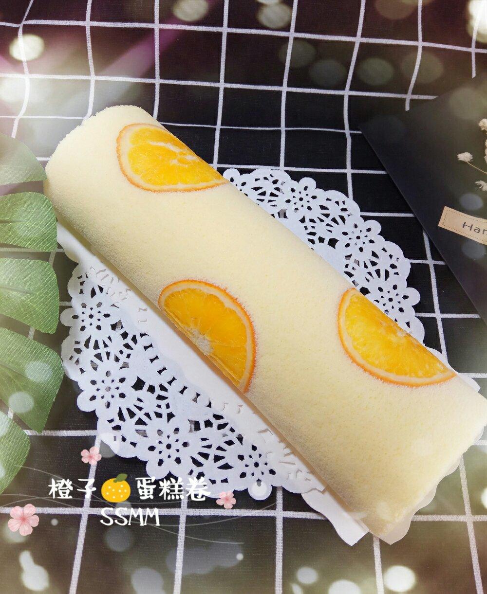 橙香蛋糕卷