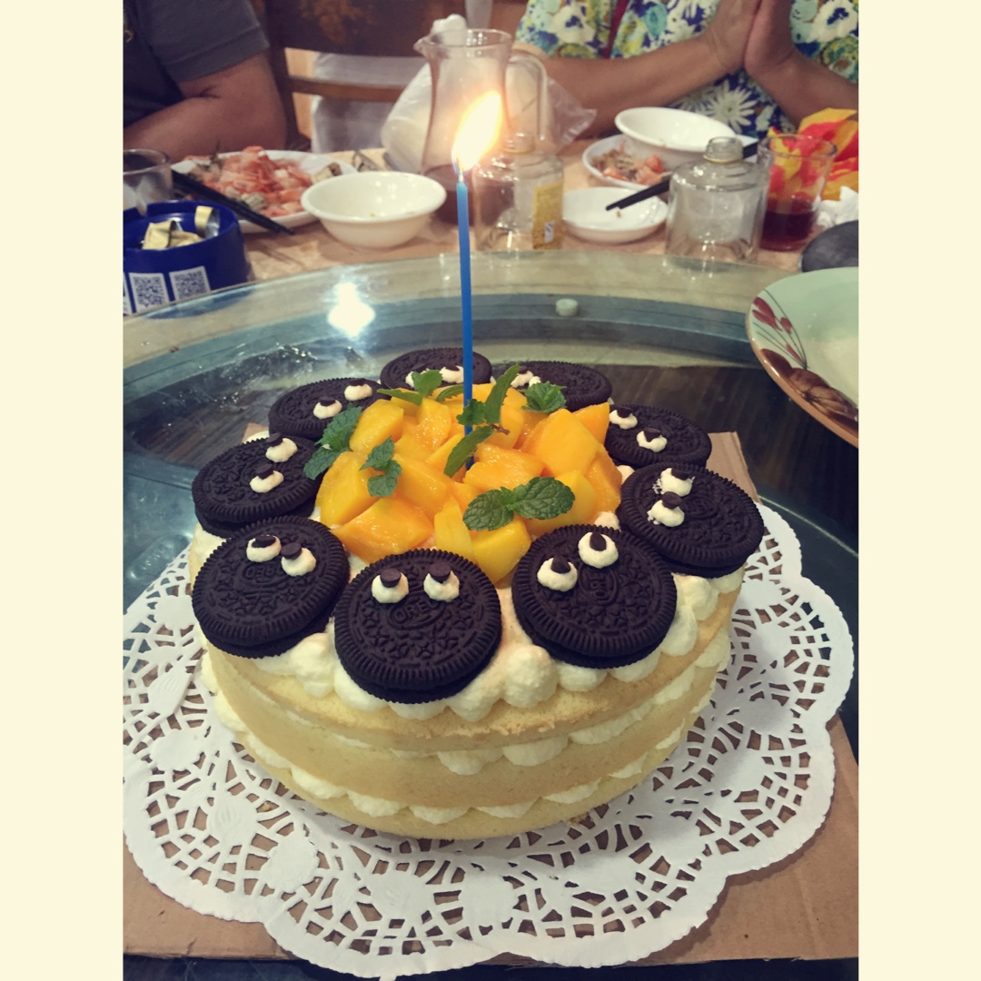 手机用户0081_1yqb做的【零失败】不会裱花没关系的水果裸蛋糕 芒果裸