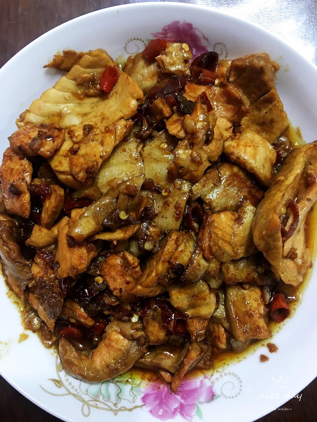 麻辣浓汁三文鱼