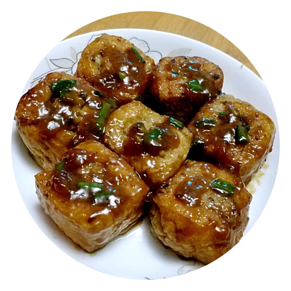 rheachen做的酿豆腐泡